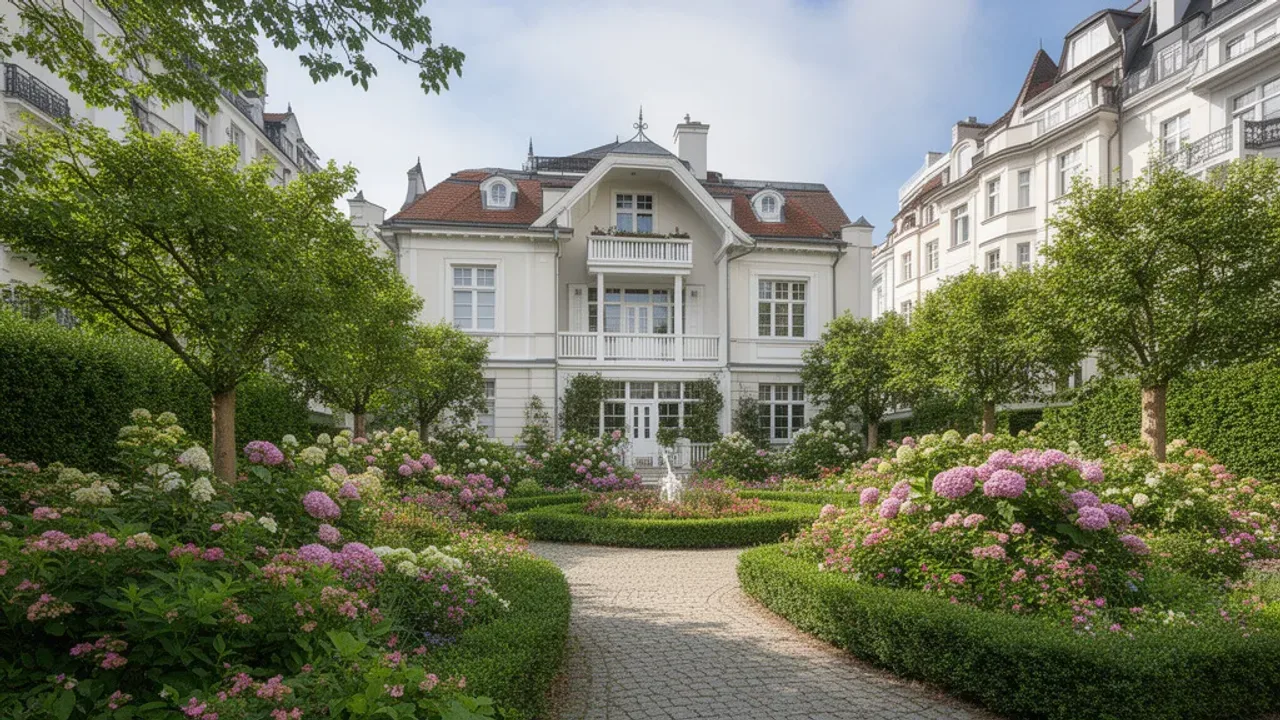 Mała architektura ogrodowa w stylu sopockim