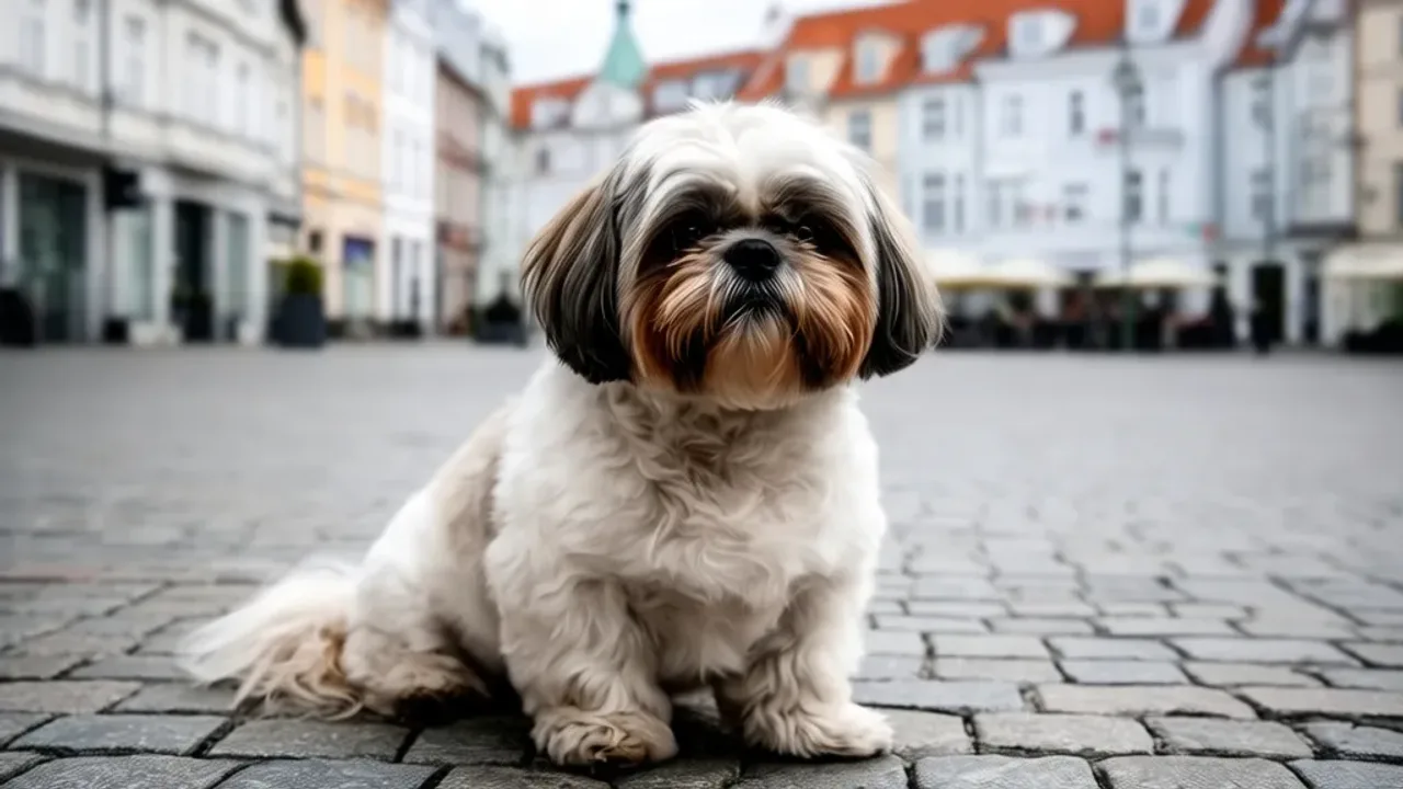 Pies rasy shih tzu zgubił się w centrum – apel o pomoc