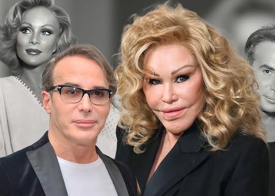 Surrealistyczny portret Jocelyn Wildenstein z subtelnymi elementami kocimi, symbolizujący jej transformację i kontrowersyjny wygląd.