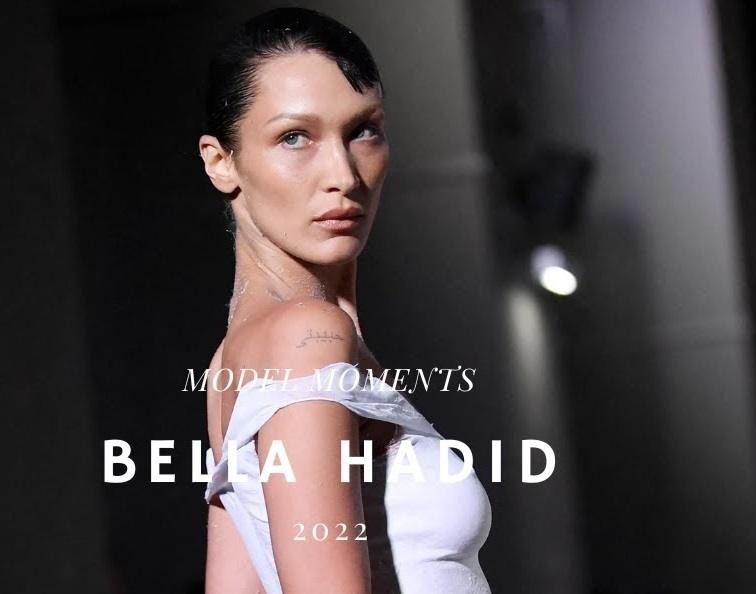Bella Hadid na koniu, oddająca się pasji jeździectwa.