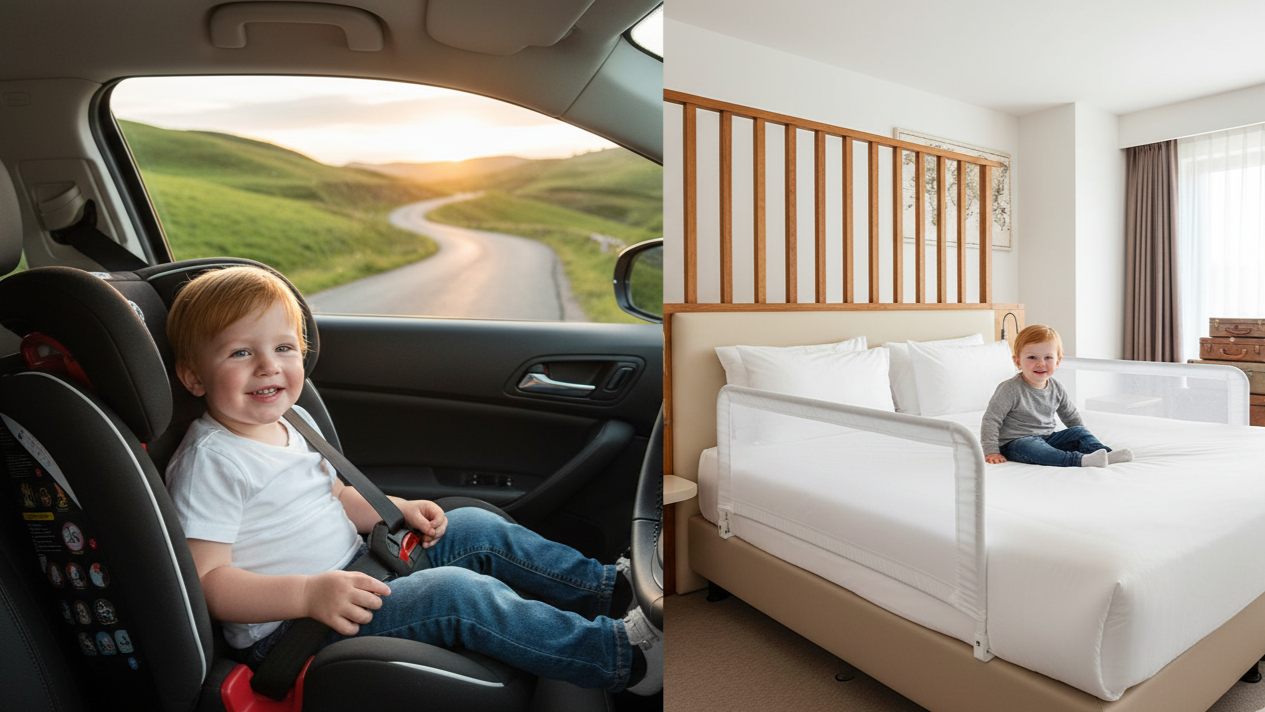 Podróżowanie z dzieckiem, czyli dlaczego bezpieczeństwo nie kończy się na foteliku?